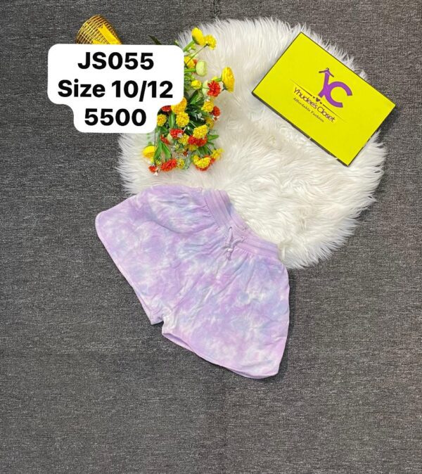 Purple lounge Short Size 10/12