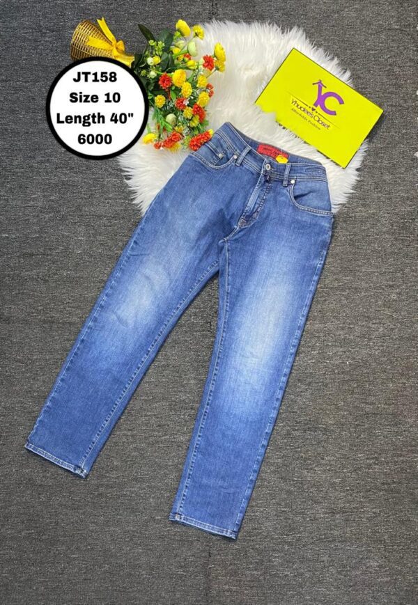 Plain Blue Jean Size 10, L 40