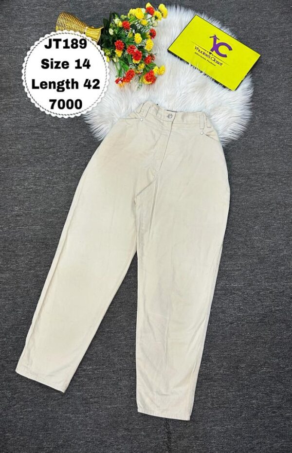 Carton color baggy Jean Size 14, L 42