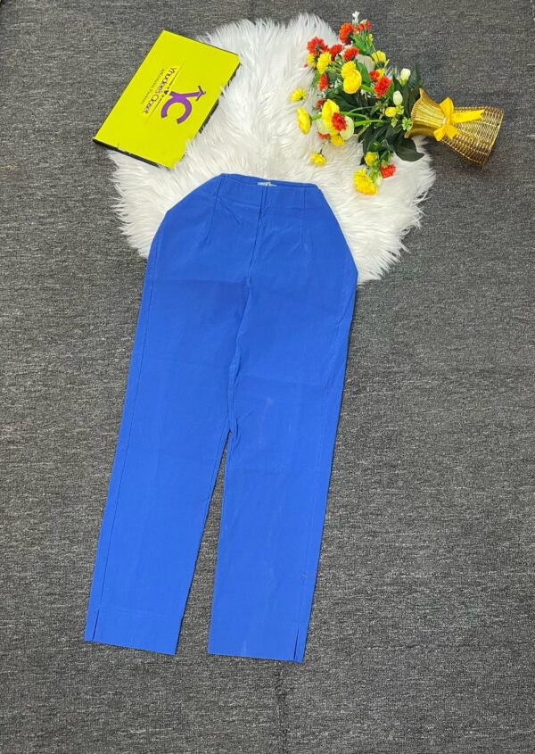 Royal Blue Pant Trouser Size 8/10, L 36.5