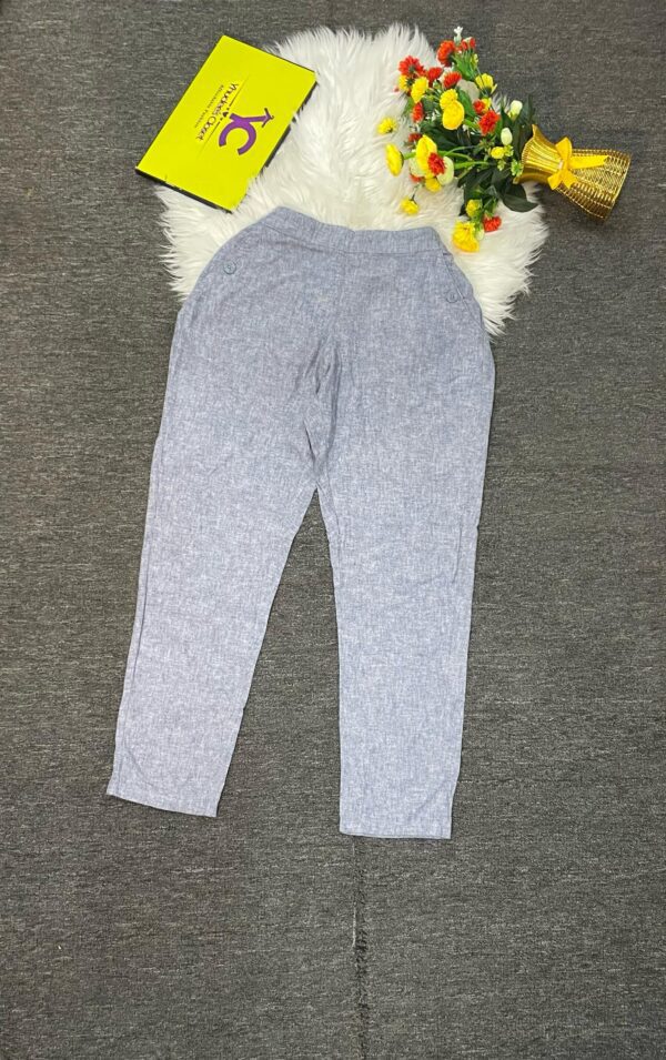 Ash blue gradient trouser Size 14, L 40.5