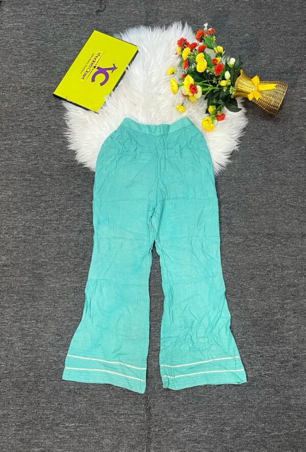 Green Palazzo Pants Size 12, L 38