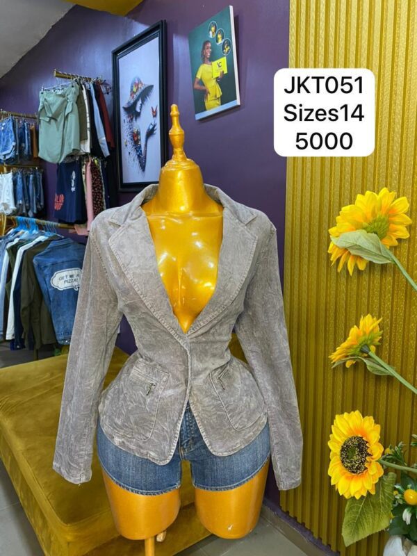 Ash corduroy blazer Jacket Size 14