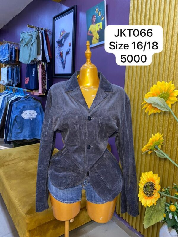 Ash Corduroy Jacket Size 16/18