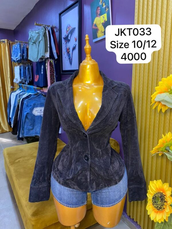 Black corduroy Jacket Size 10/12