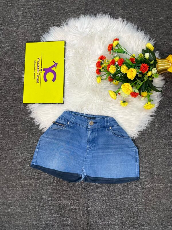 Blue Bum Short Size 8