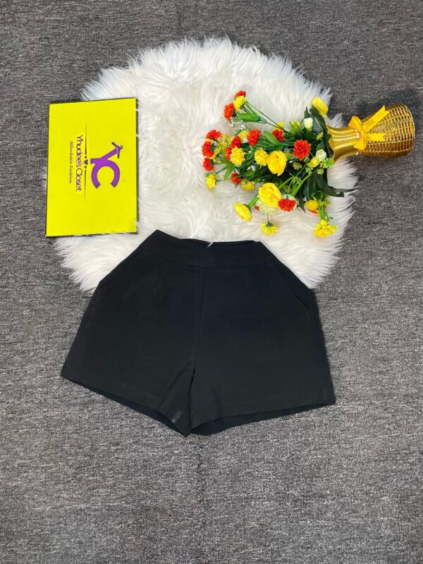 High Waist black shorts Size 10/12