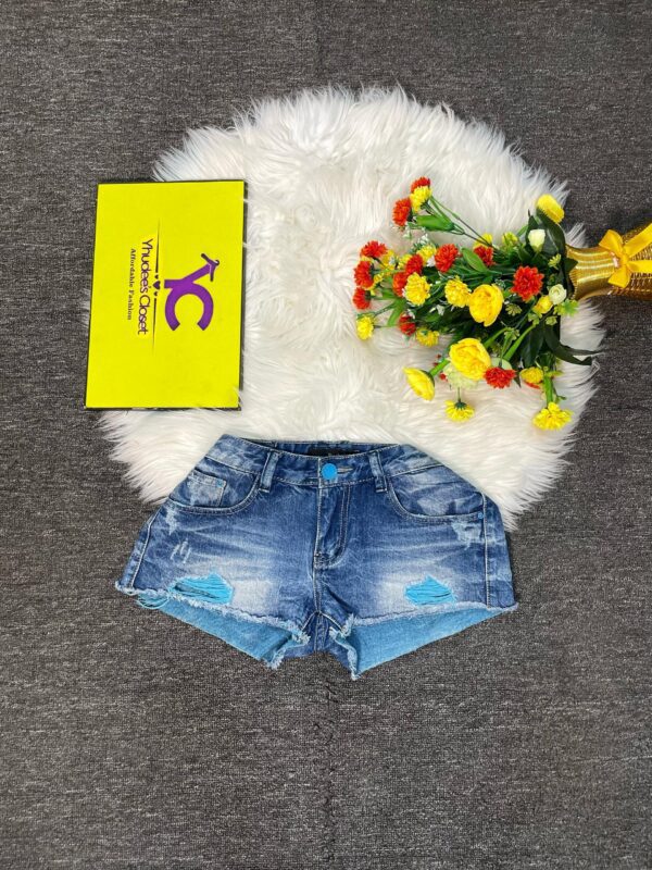 Blue Bum Short Size 6