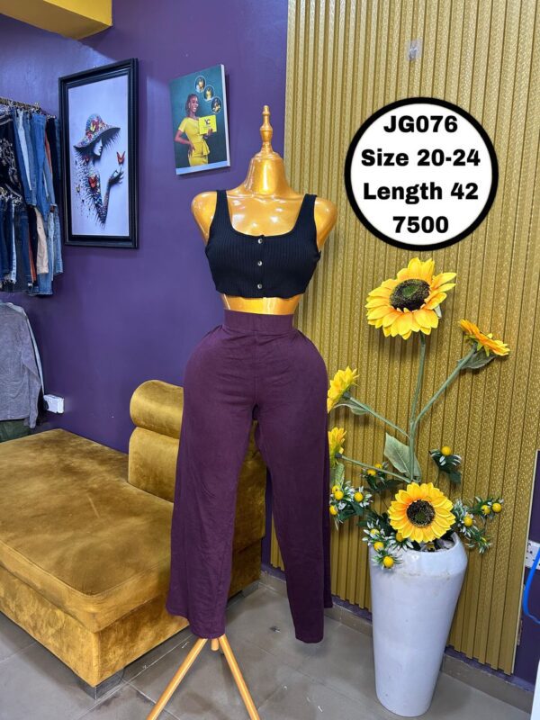 Purple Joggers SIze 20-24 L 42