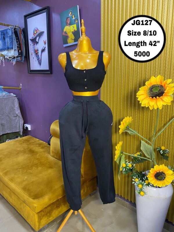 Black Nike Joggers Size 8/10, L 42