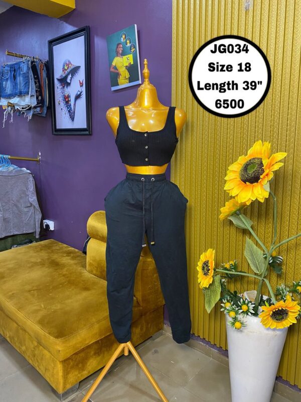 Dark blue Joggers Size 18, L 39