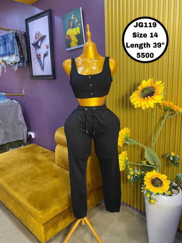 Black Free Joggers Size 14 L 39