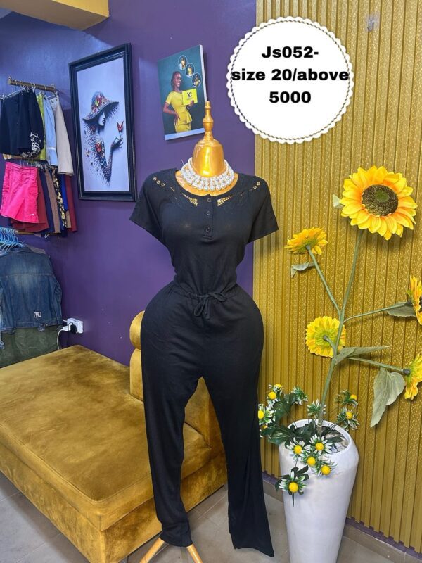 Black Jumpsuit Size 20 Above