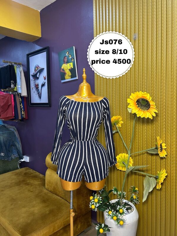 Stripped Jumpsuit Size 8/10