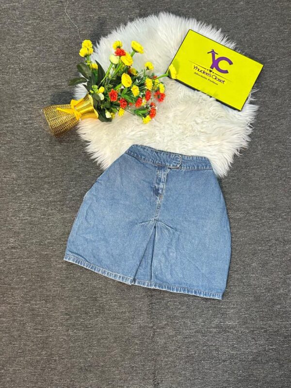 Blue Jean Skirt Size 12 L 19”