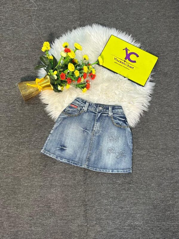 Blue Jean Skirt Size 8/10 L 14”