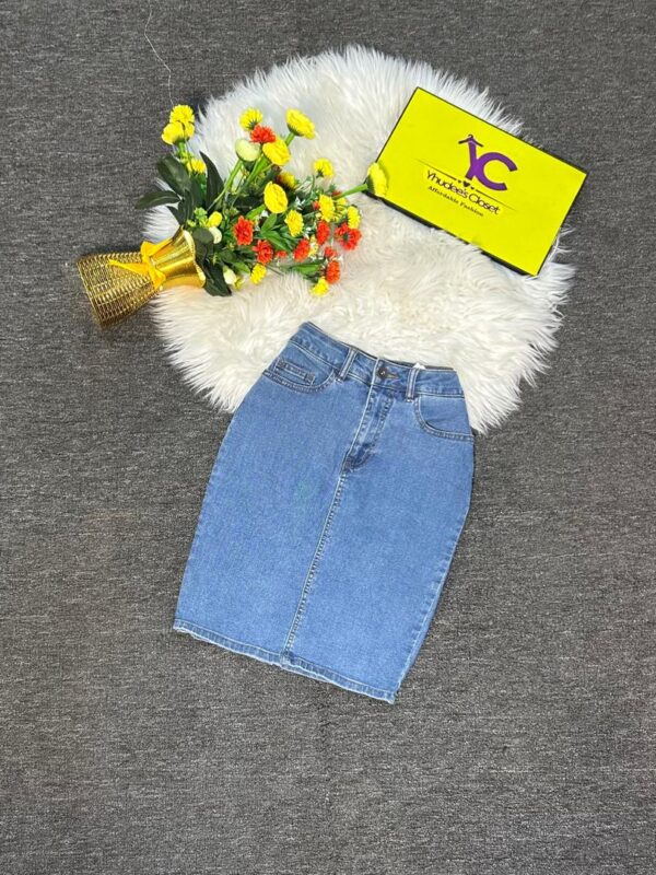 Blue Jean skirt Size 8/10 L 20”