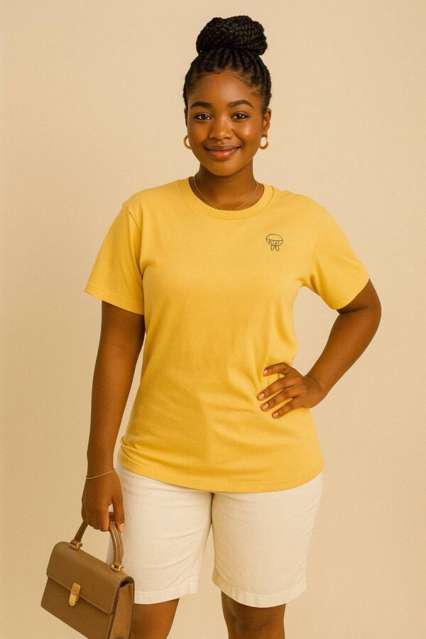 Mustard yellow Round Neck Size - 12/14