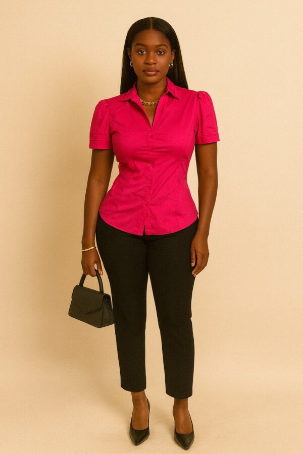 Beautiful pink shirt Size 8