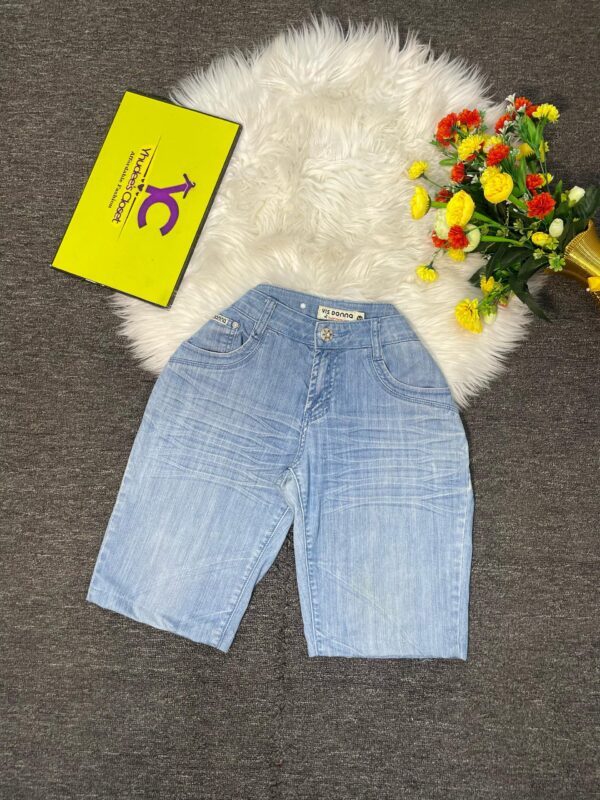 Light Blue Jean Short Size 10