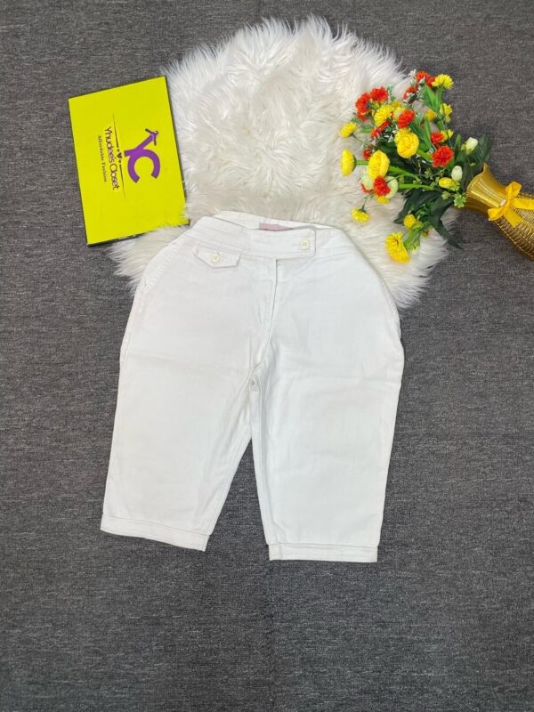 Next White Jean Short Size 14
