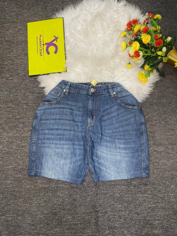 Deep Blue Jean Shorts Size 14