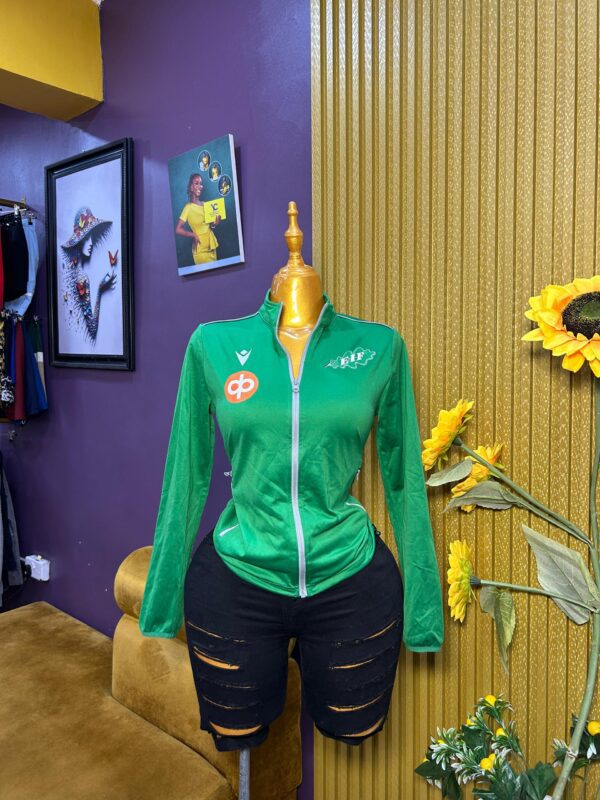 Green Jacket Pullover - S/M