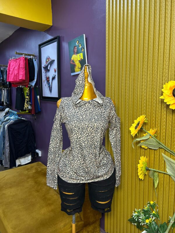 Animal Skin Hoodie - M