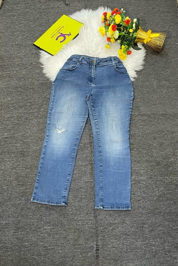 M&S straight cut jeans size 18, L 37.5