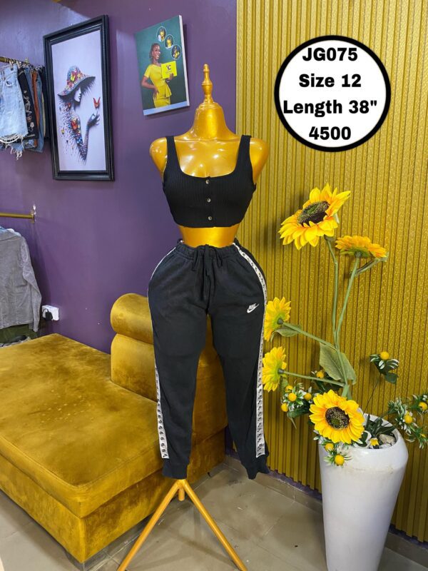 Black Nike with Size Design Size 12 L 38