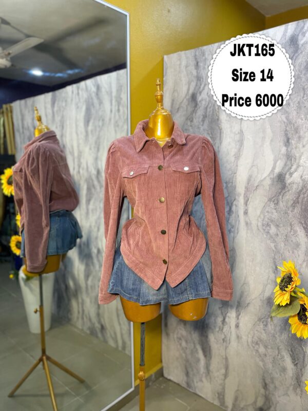 JKT165 - Dusty-pink corduroy jacket (14)