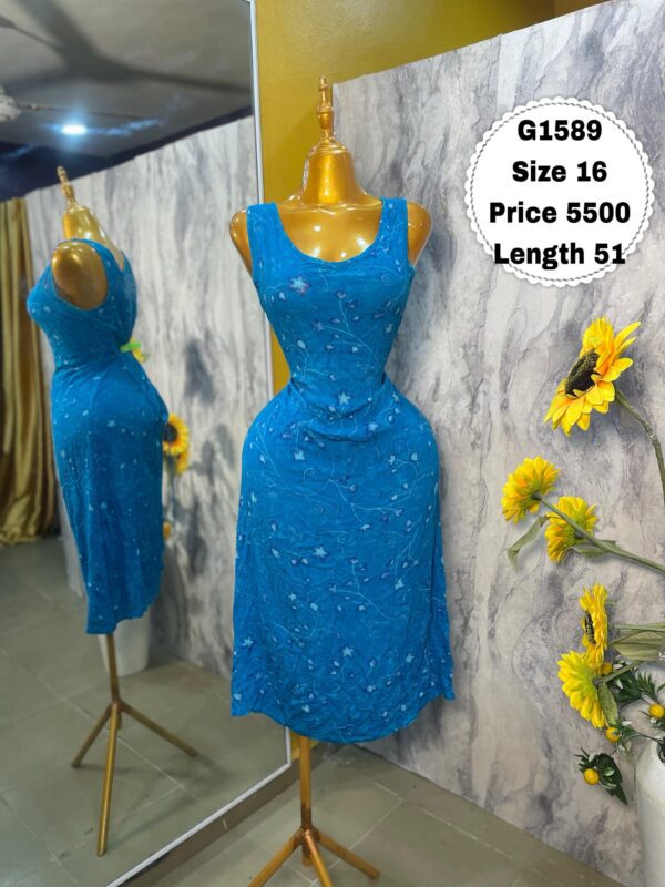 G1589 - Blue embroidered midi (16)