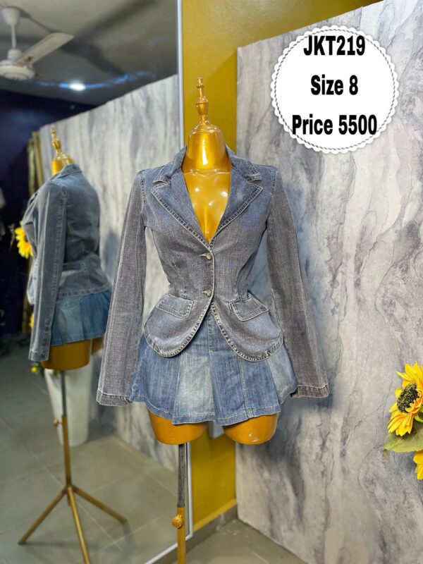 JKT219 - Denim blazer-style jacket (8)