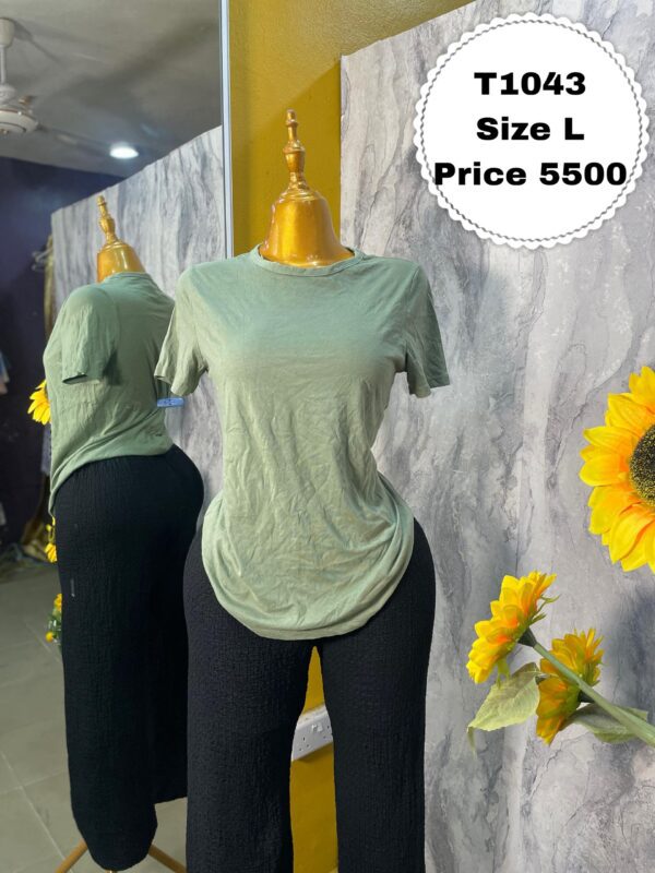 T1043 - Plain t shirt | Size L