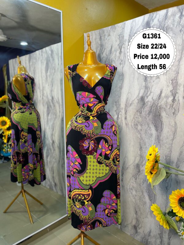 G1361 - Super Solid Maxi Dress | Size 22-24