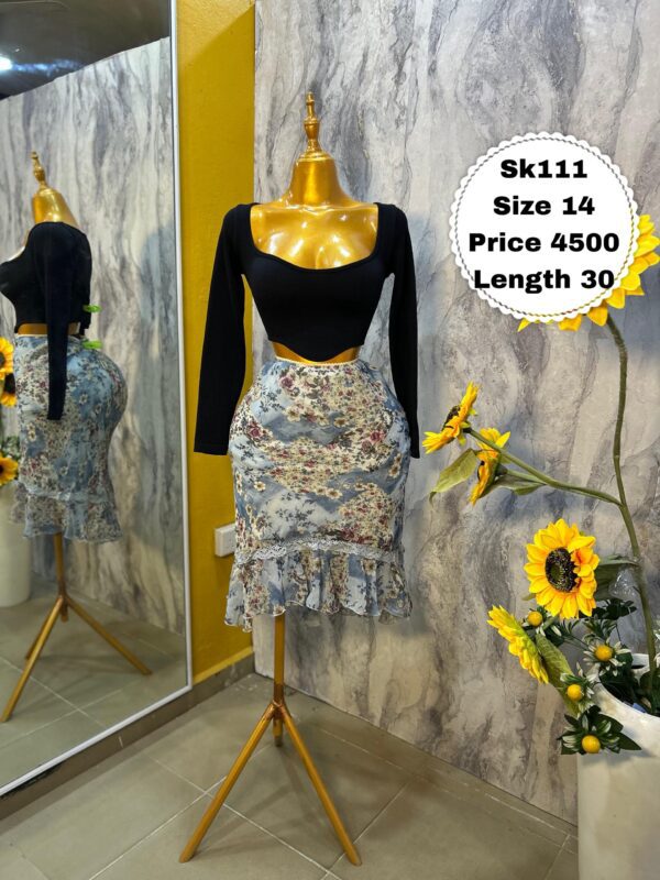 SK111 - Floral midi skirt (14)