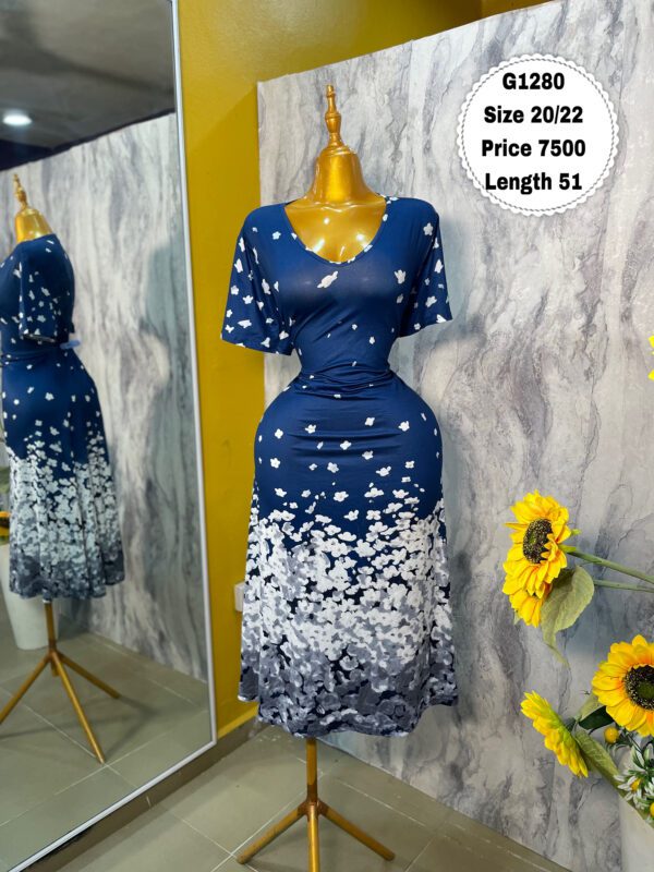 G1280 - Solid Silk dress | Size 20/22