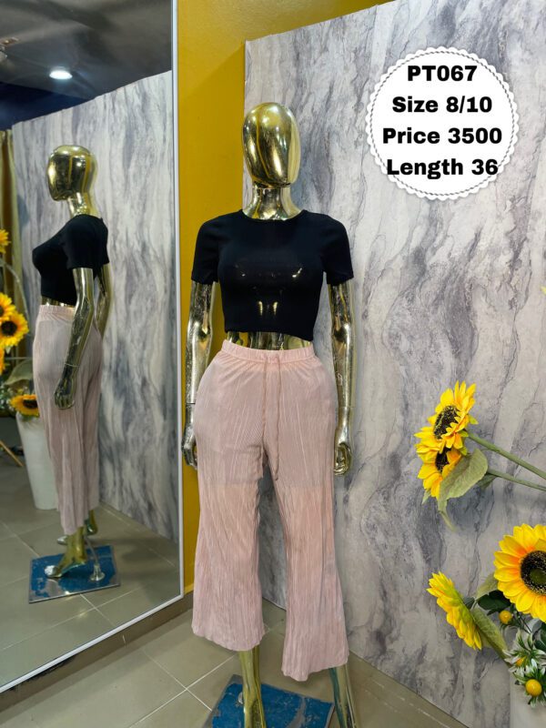 PT067 - Peach Miyaki Palazzo | Size 8/10