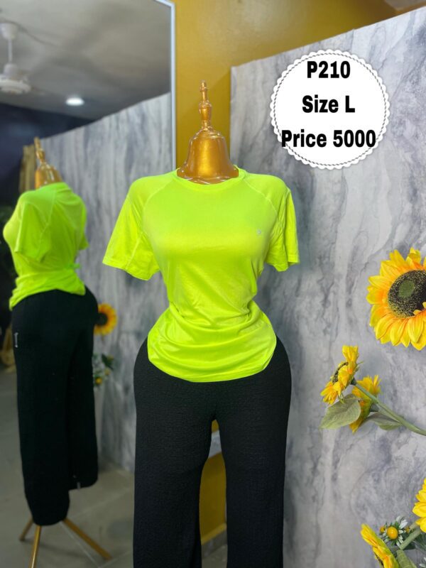 P210 - Plain lemon polo (L)